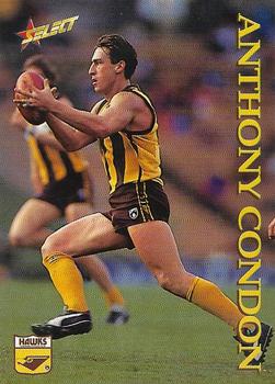 1995 Select AFL #76 Anthony Condon Front